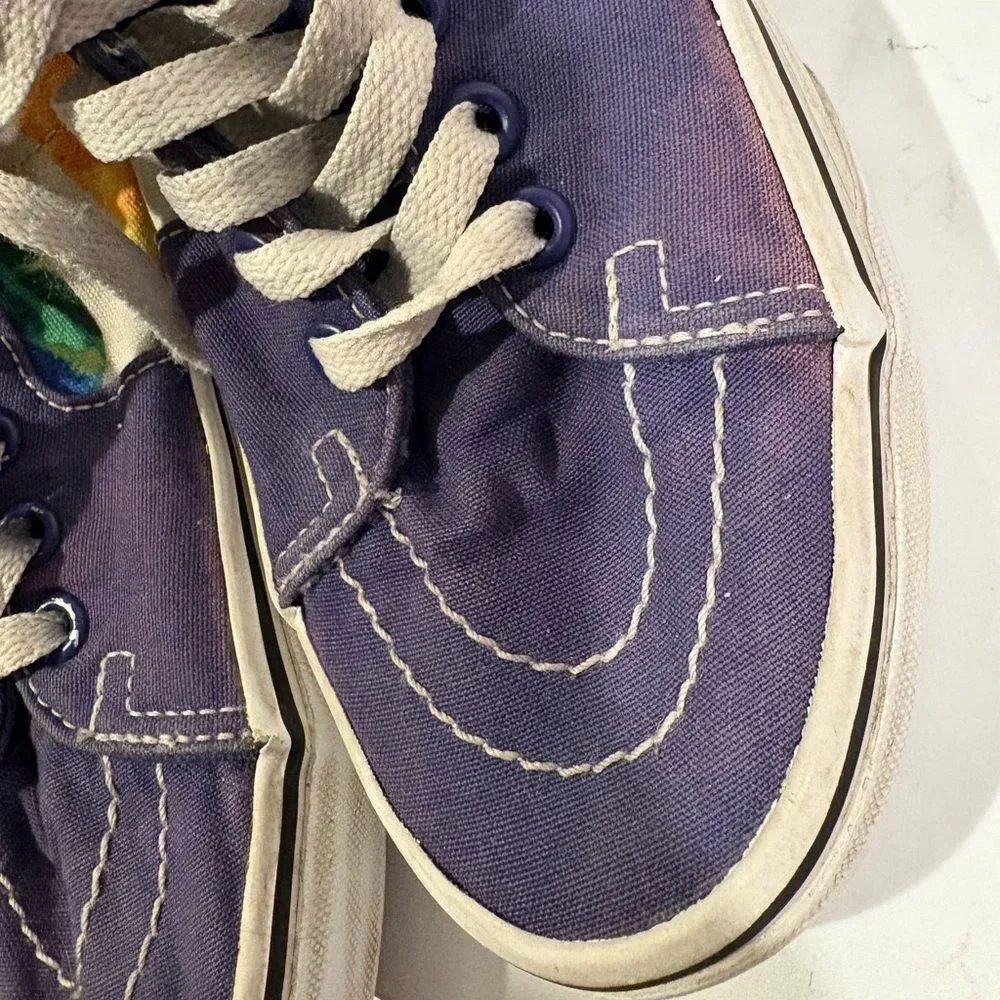 Van’s Rainbow Crayola High-Top Sneakers Women’s 6.5, Men’s 5